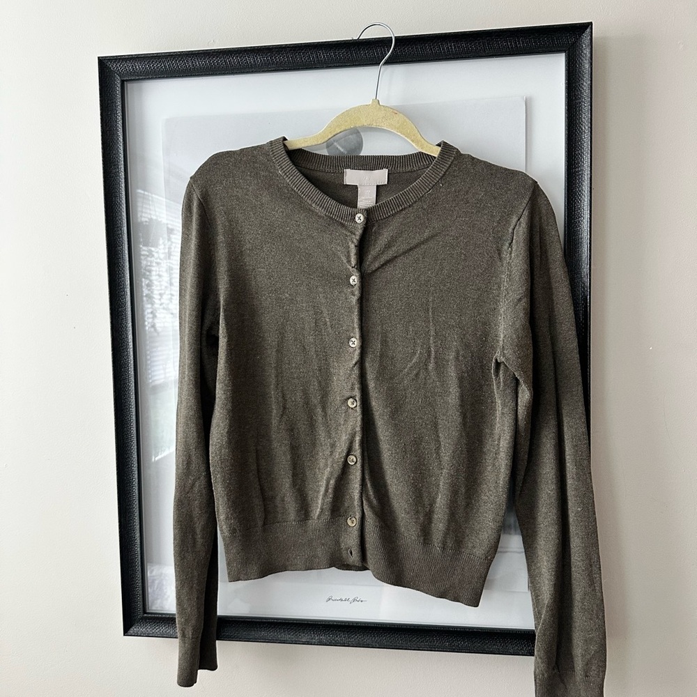 H&M Brown Women's Cardigan Sweater